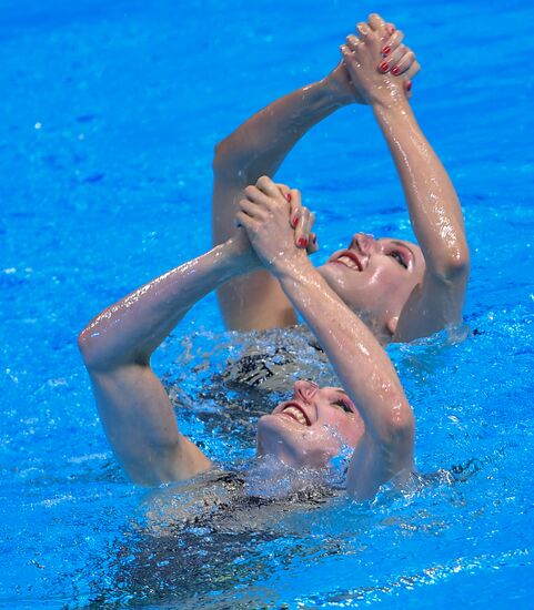 South Korea Aquatics Worlds Duet Technical Final