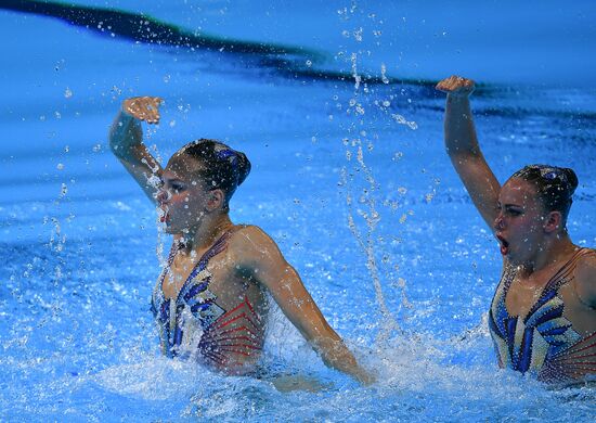 South Korea Aquatics Worlds Duet Technical Final