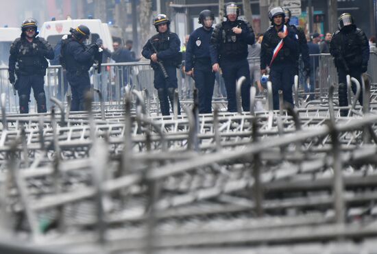 France Bastille Day Protests