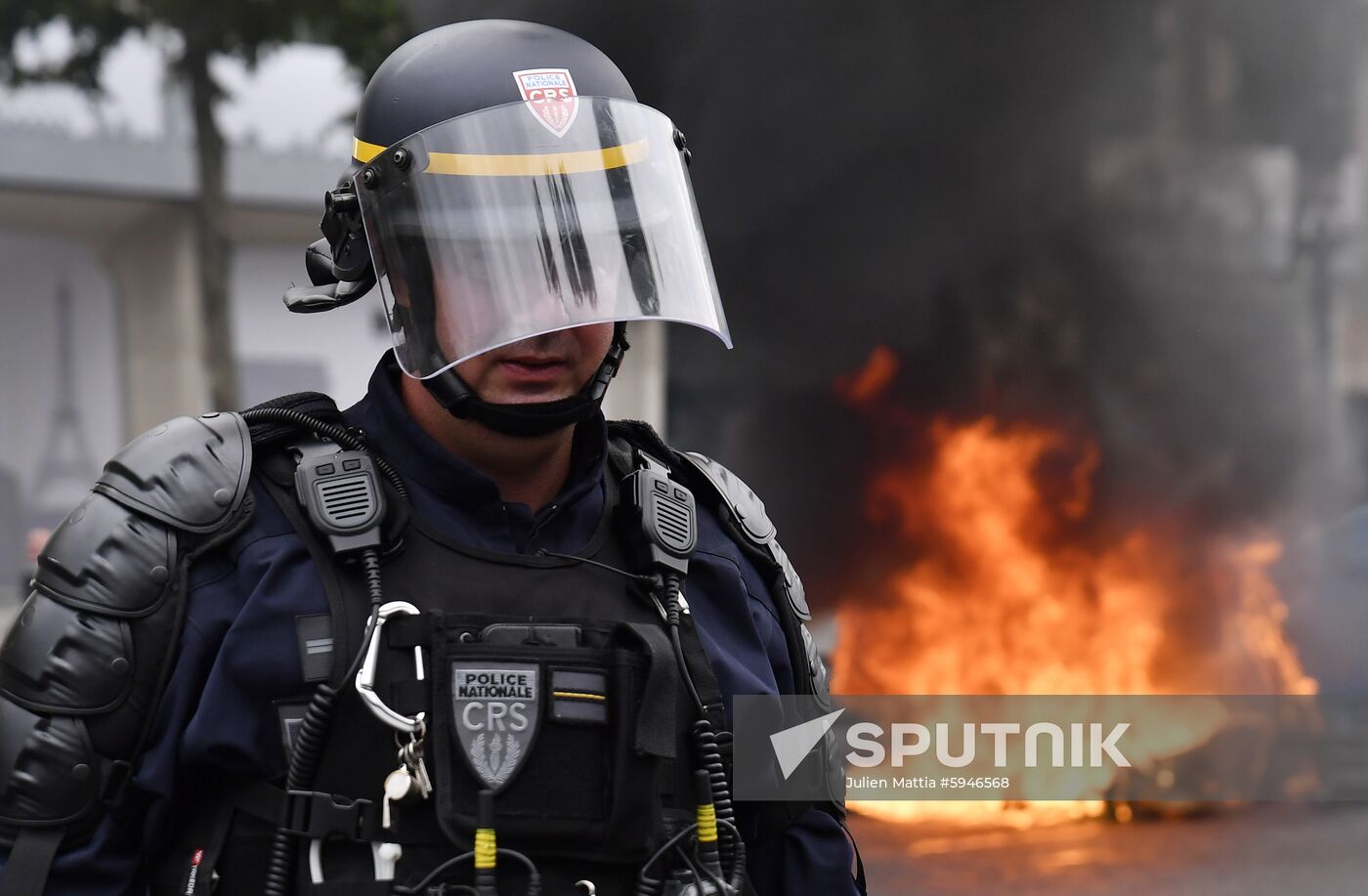 France Bastille Day Protests