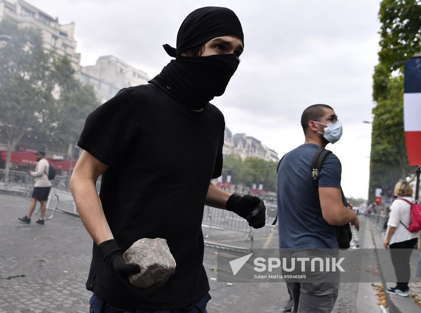 France Bastille Day Protests