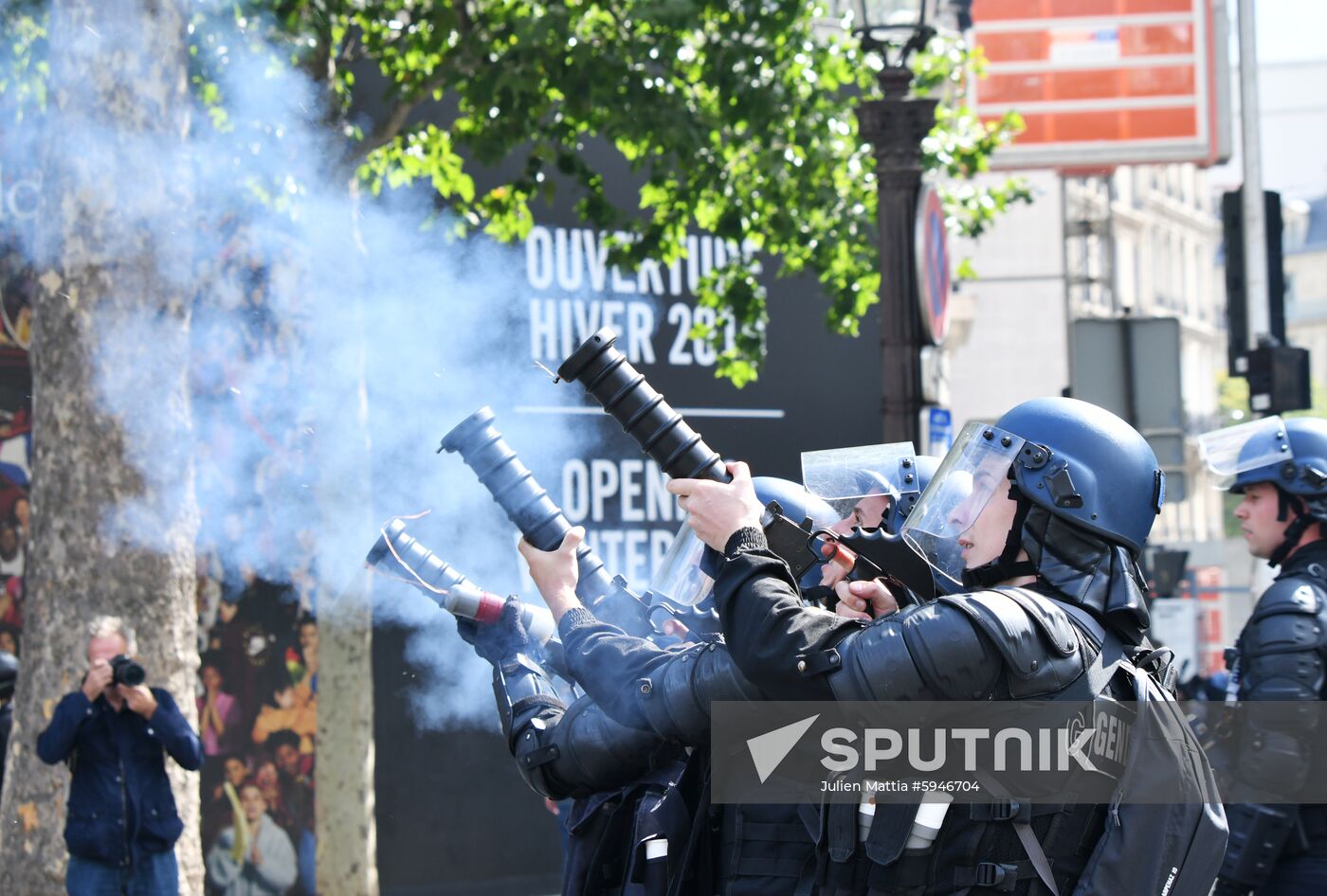 France Bastille Day Protests