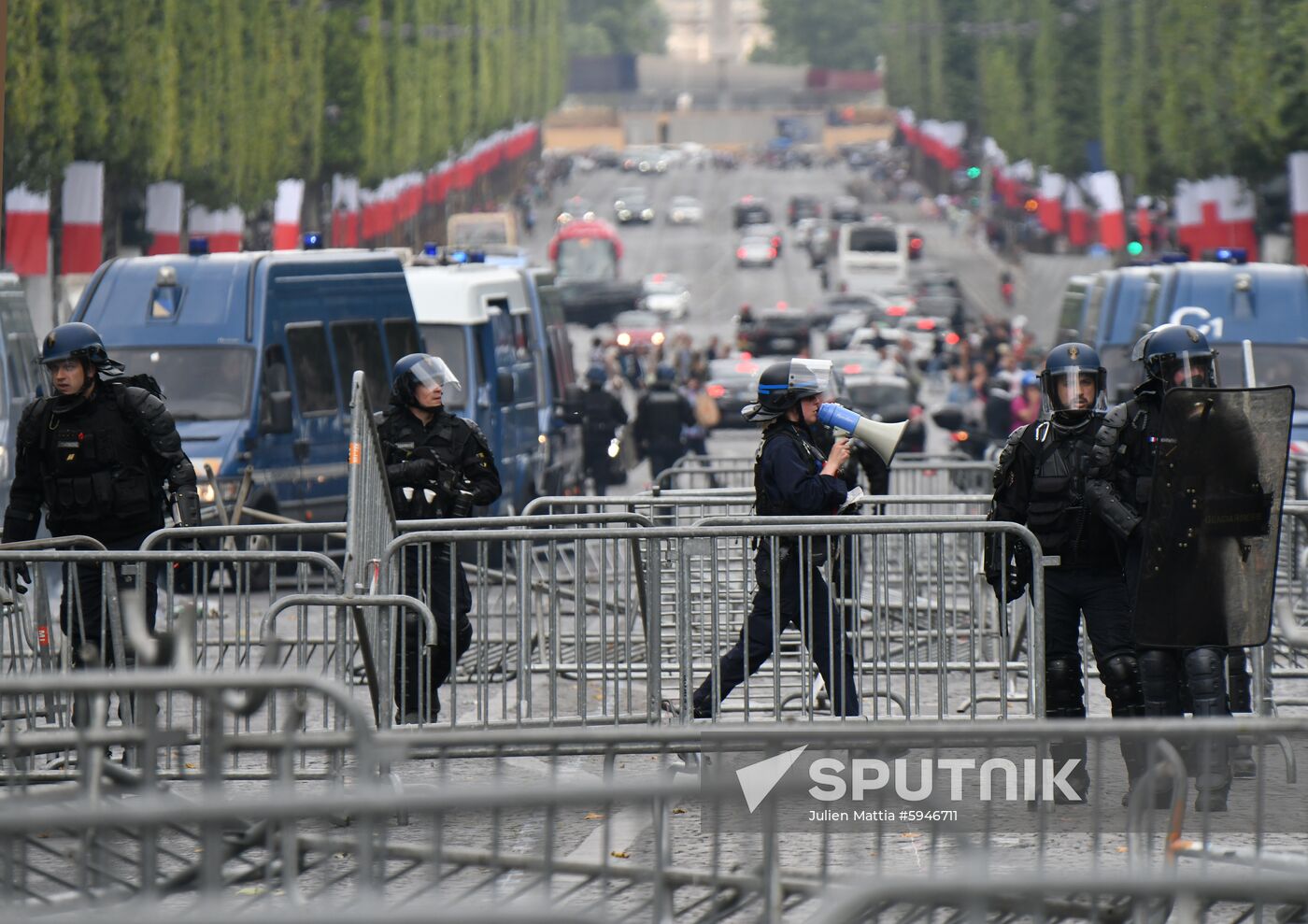 France Bastille Day Protests