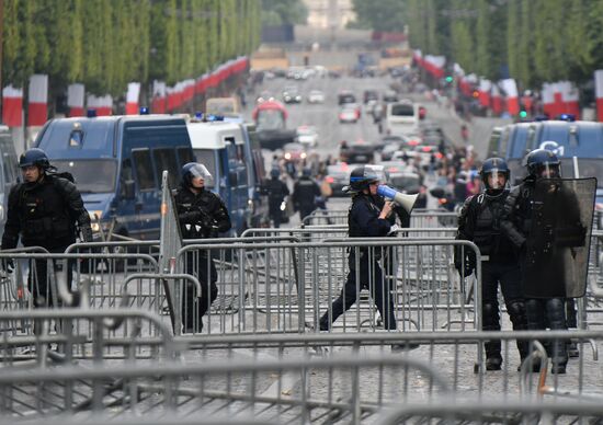 France Bastille Day Protests