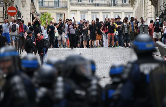 France Bastille Day Protests