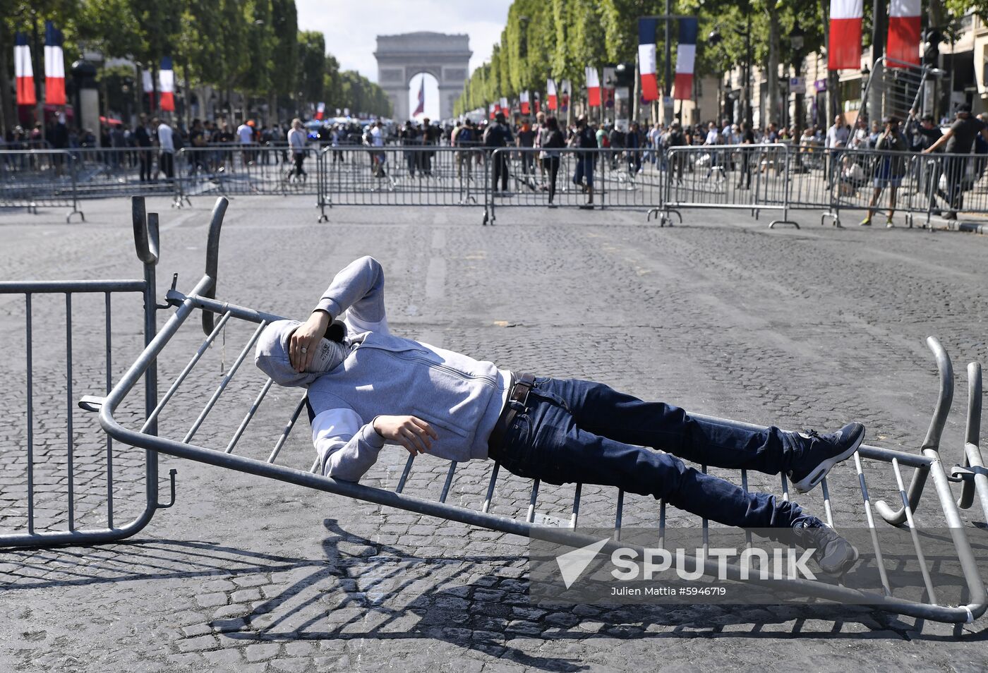 France Bastille Day Protests