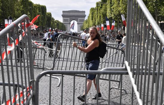 France Bastille Day Protests