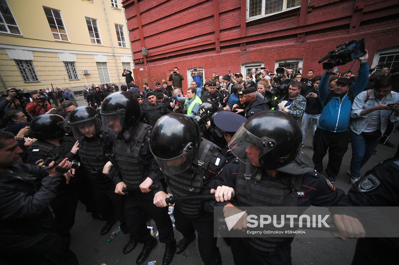 Russia Moscow Parliament Elections Protests