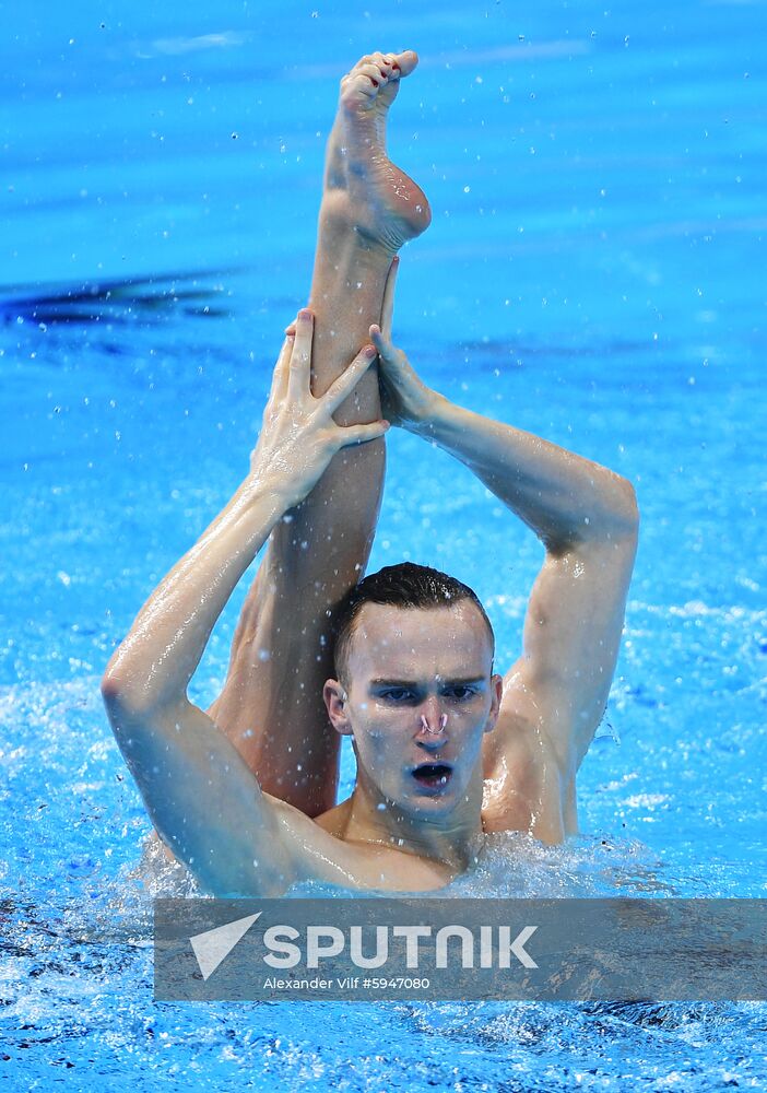 South Korea Aquatics Worlds Mixed Duet Technical