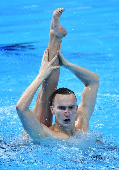 South Korea Aquatics Worlds Mixed Duet Technical
