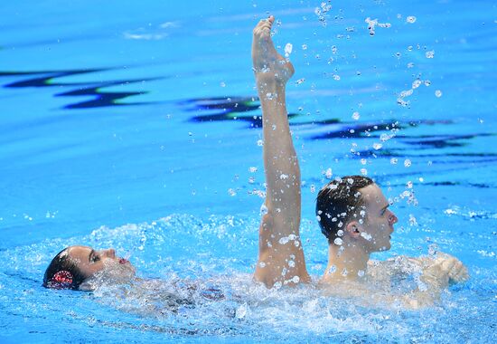 South Korea Aquatics Worlds Mixed Duet Technical