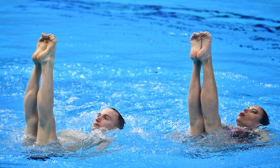 South Korea Aquatics Worlds Mixed Duet Technical