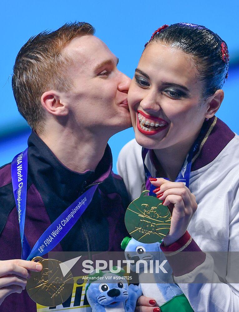 South Korea Aquatics Worlds Mixed Duet Technical
