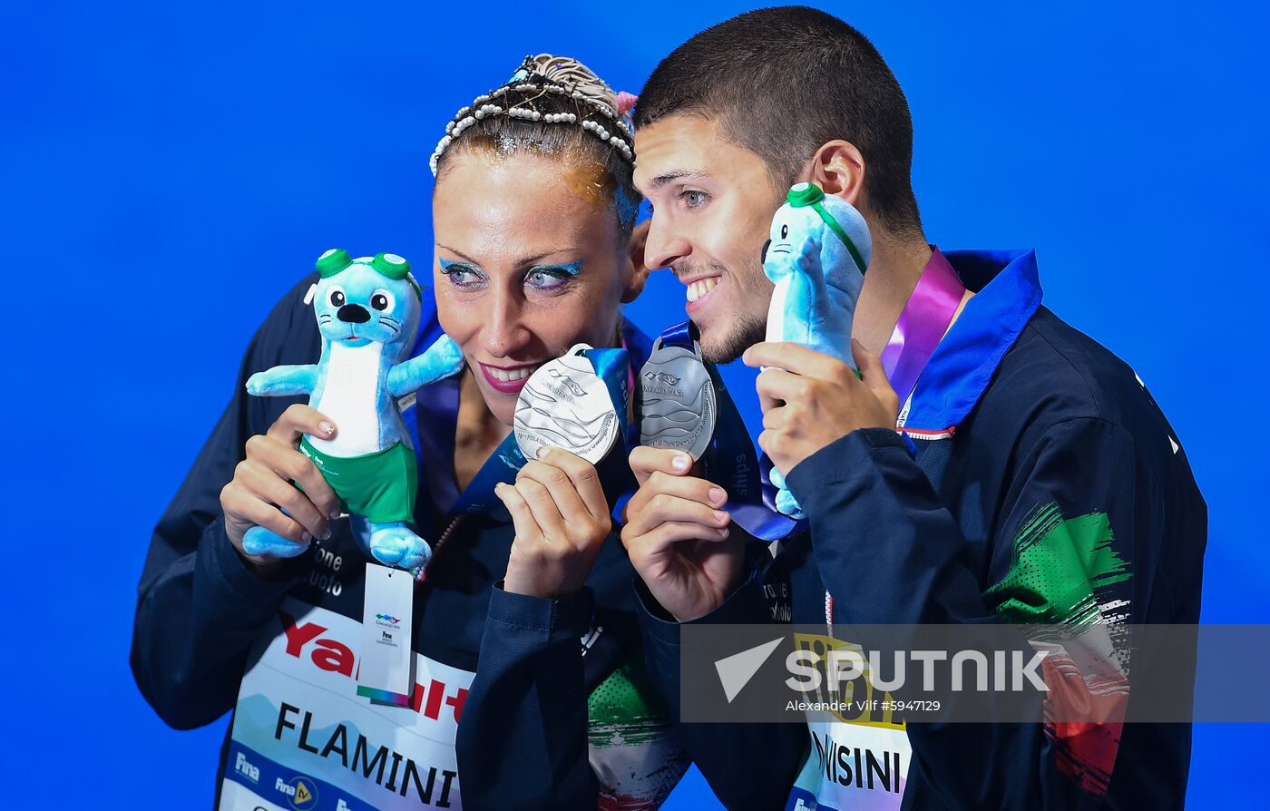 South Korea Aquatics Worlds Mixed Duet Technical