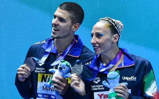 South Korea Aquatics Worlds Mixed Duet Technical