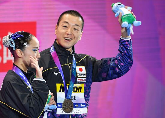 South Korea Aquatics Worlds Mixed Duet Technical
