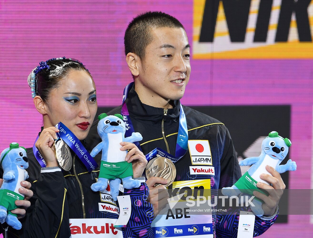 South Korea Aquatics Worlds Mixed Duet Technical