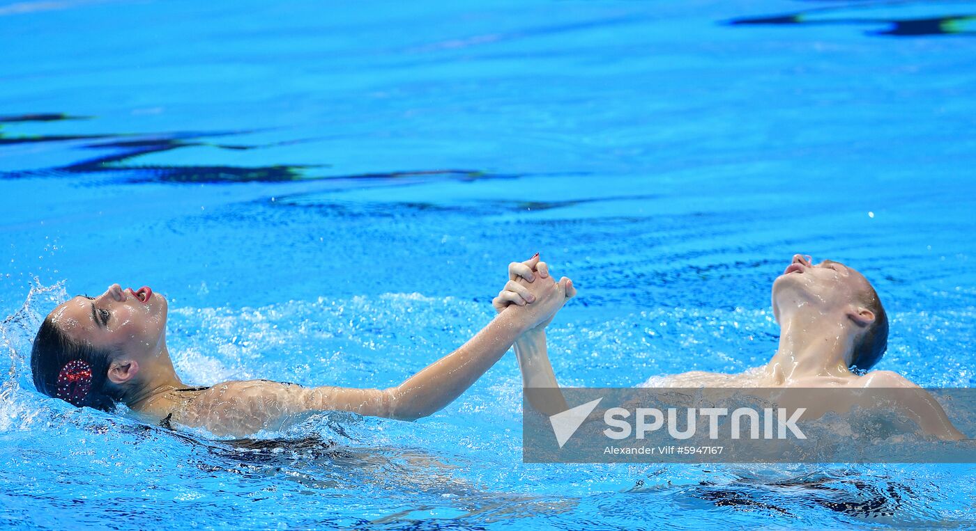 South Korea Aquatics Worlds Mixed Duet Technical
