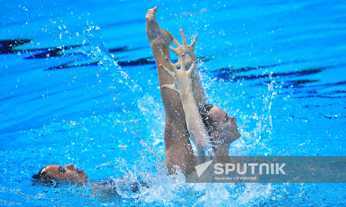 South Korea Aquatics Worlds Mixed Duet Technical