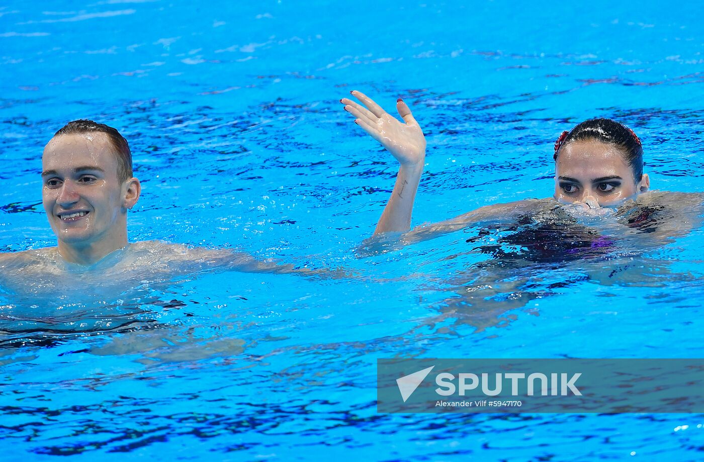 South Korea Aquatics Worlds Mixed Duet Technical
