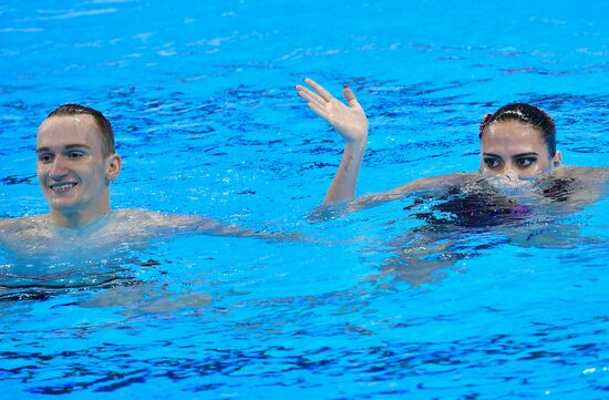 South Korea Aquatics Worlds Mixed Duet Technical