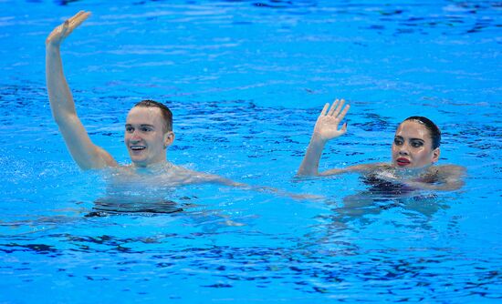 South Korea Aquatics Worlds Mixed Duet Technical