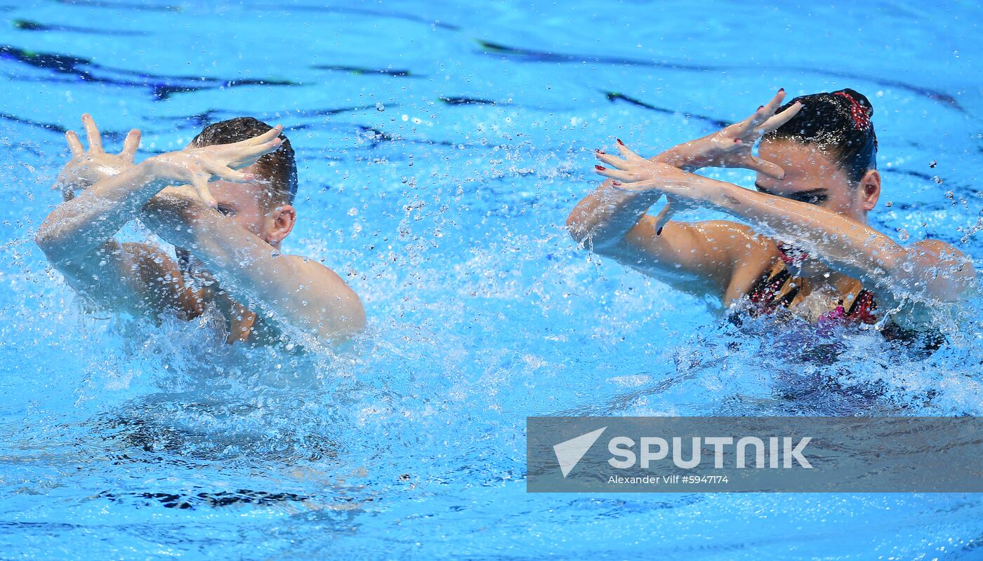 South Korea Aquatics Worlds Mixed Duet Technical
