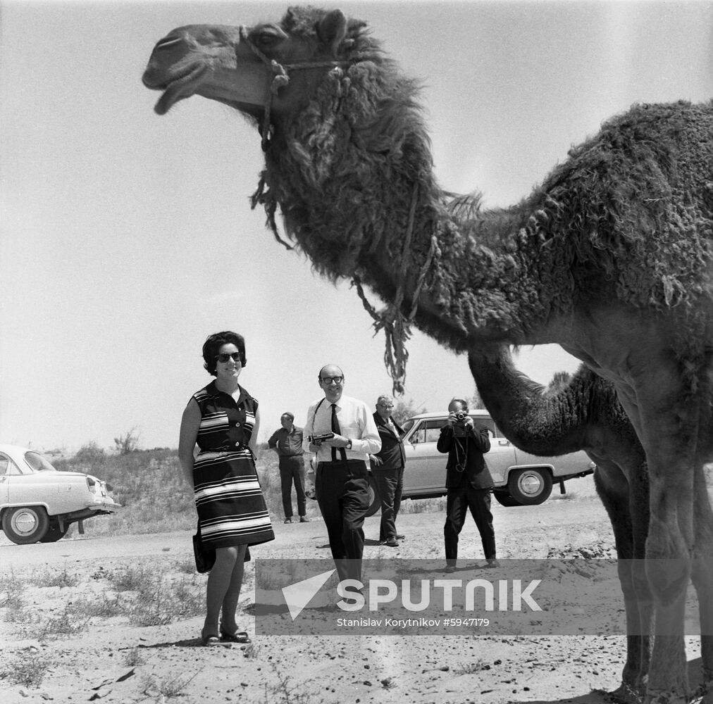 Chilean delegation visits Soviet Union
