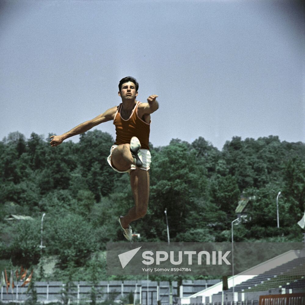 Soviet athlete Igor Ter-Ovanesyan