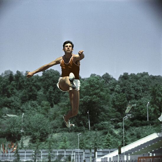 Soviet athlete Igor Ter-Ovanesyan