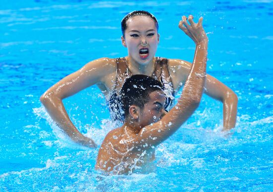 South Korea Aquatics Worlds Mixed Duet Technical