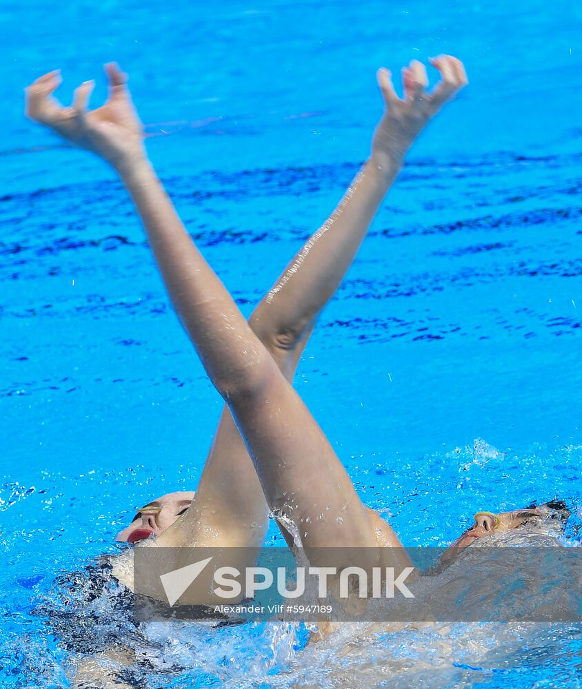 South Korea Aquatics Worlds Mixed Duet Technical