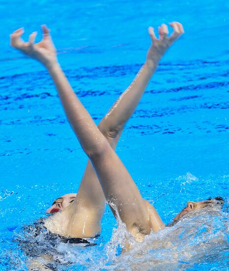 South Korea Aquatics Worlds Mixed Duet Technical