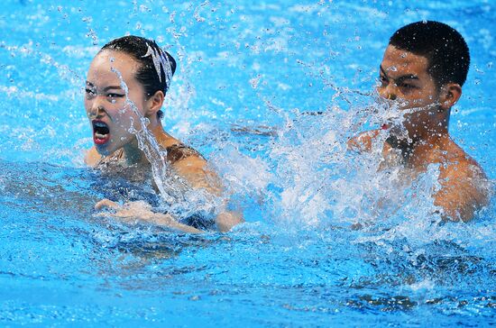 South Korea Aquatics Worlds Mixed Duet Technical