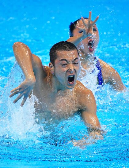 South Korea Aquatics Worlds Mixed Duet Technical