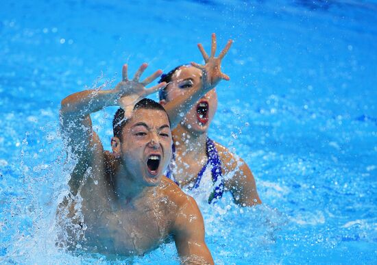 South Korea Aquatics Worlds Mixed Duet Technical