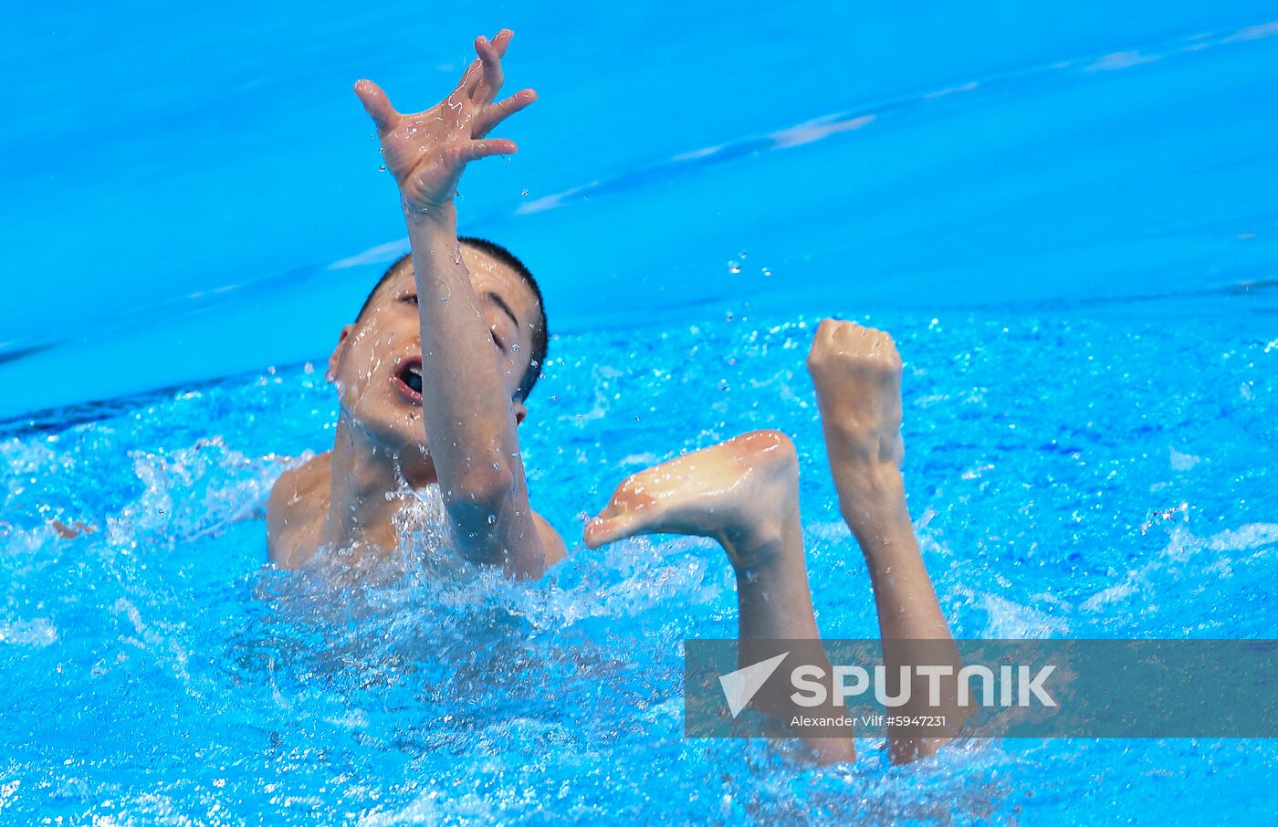 South Korea Aquatics Worlds Mixed Duet Technical