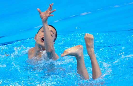 South Korea Aquatics Worlds Mixed Duet Technical