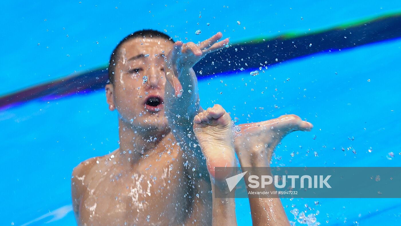 South Korea Aquatics Worlds Mixed Duet Technical