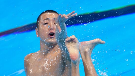 South Korea Aquatics Worlds Mixed Duet Technical