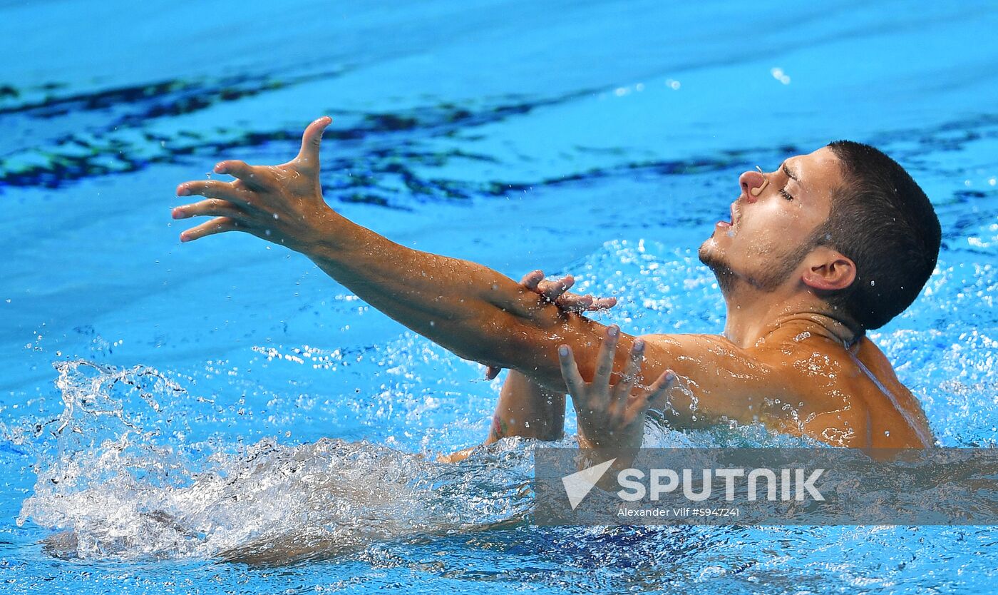 South Korea Aquatics Worlds Mixed Duet Technical