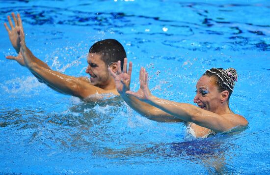 South Korea Aquatics Worlds Mixed Duet Technical