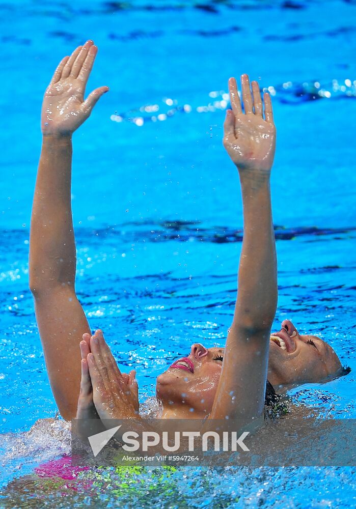 South Korea Aquatics Worlds Mixed Duet Technical