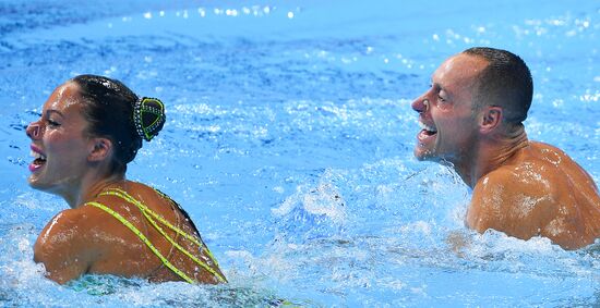 South Korea Aquatics Worlds Mixed Duet Technical