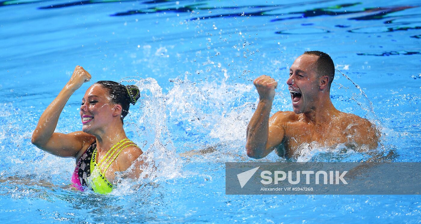 South Korea Aquatics Worlds Mixed Duet Technical
