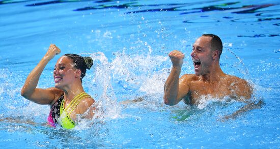 South Korea Aquatics Worlds Mixed Duet Technical