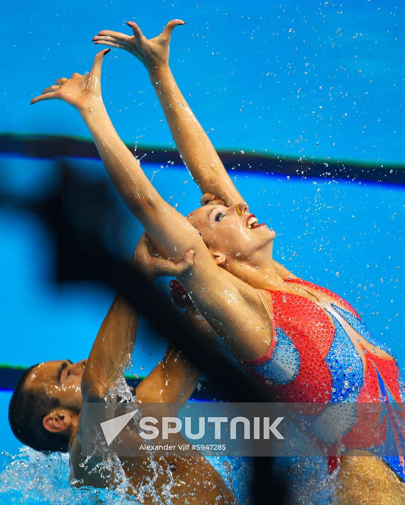 South Korea Aquatics Worlds Mixed Duet Technical