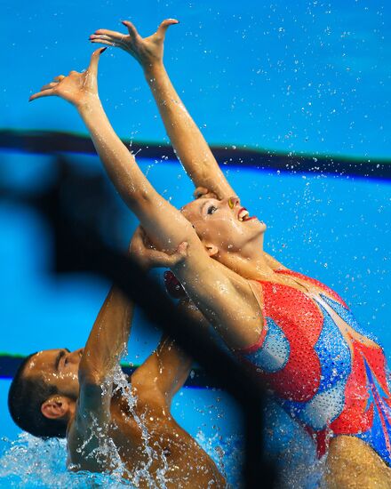 South Korea Aquatics Worlds Mixed Duet Technical