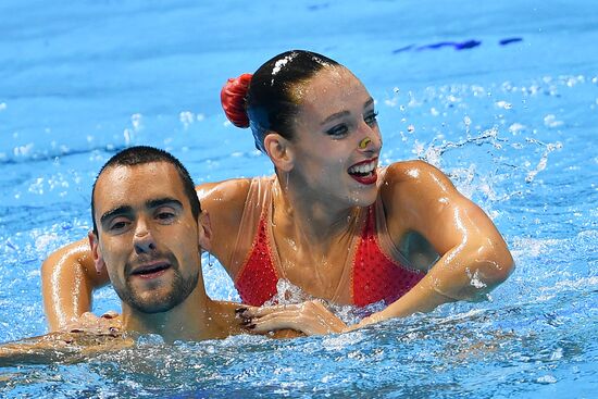 South Korea Aquatics Worlds Mixed Duet Technical