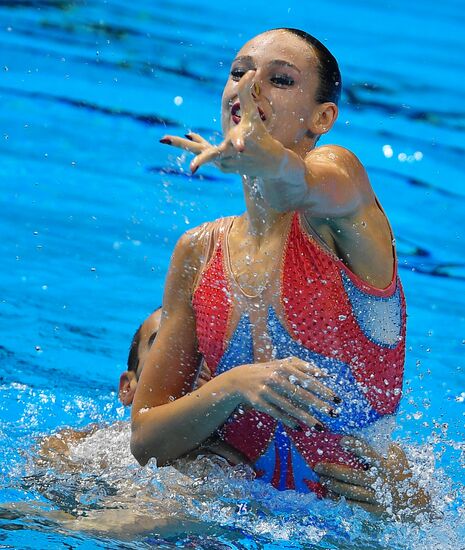 South Korea Aquatics Worlds Mixed Duet Technical
